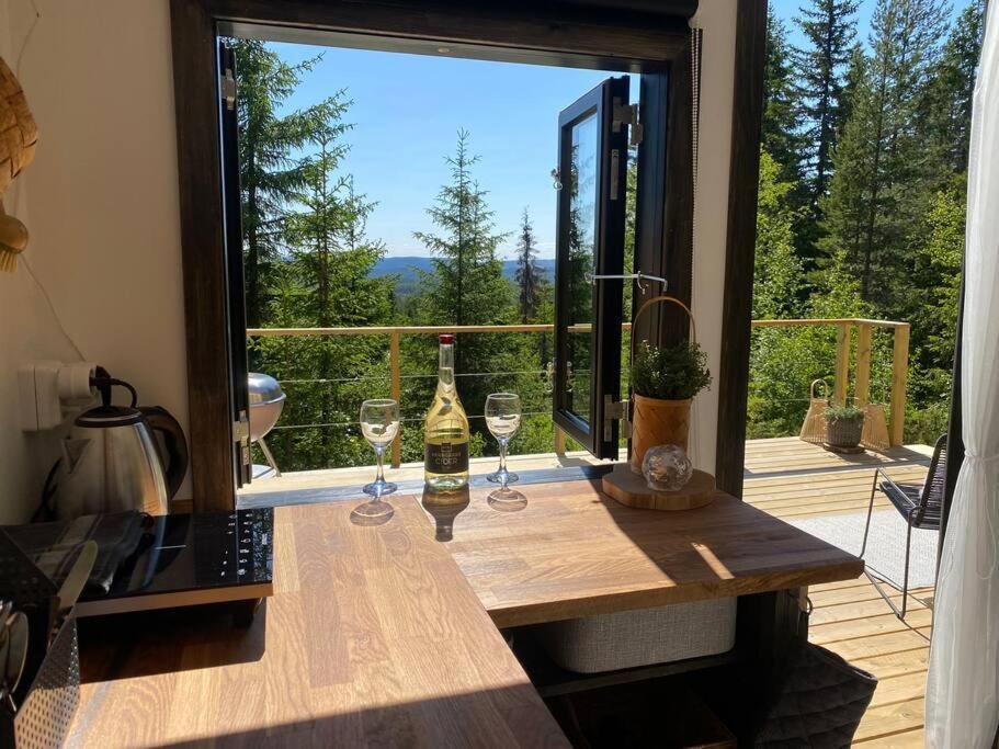Forest Cabin With Stunning Mountain View & Sauna Torsby Luaran gambar