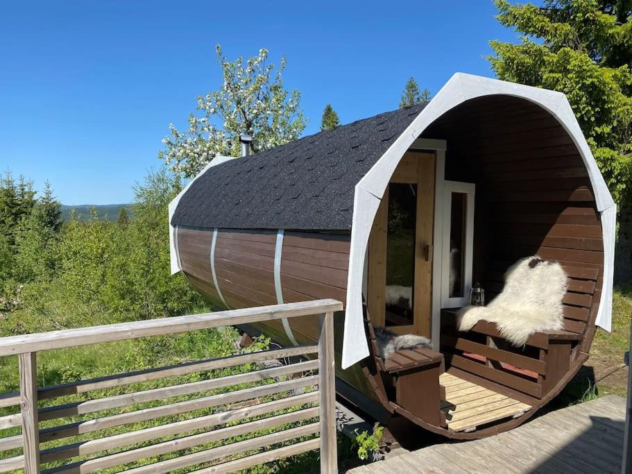 Forest Cabin With Stunning Mountain View & Sauna Torsby Luaran gambar