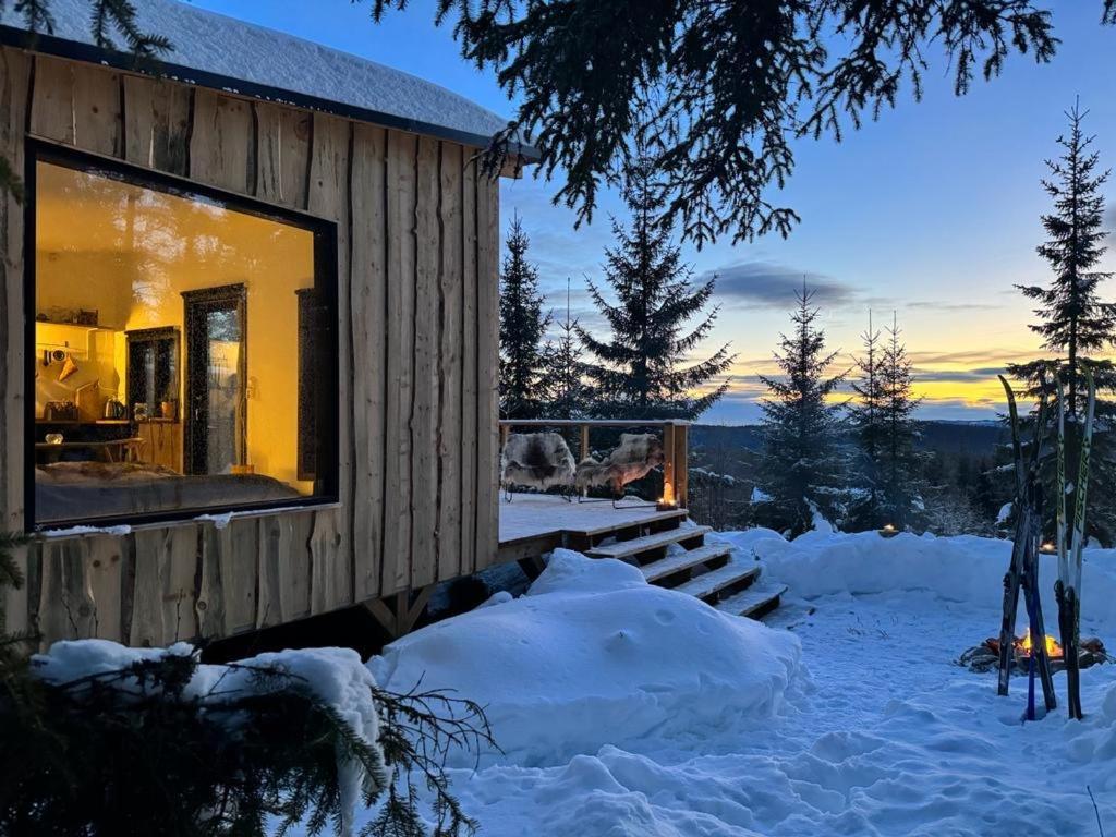 Forest Cabin With Stunning Mountain View & Sauna Torsby Luaran gambar