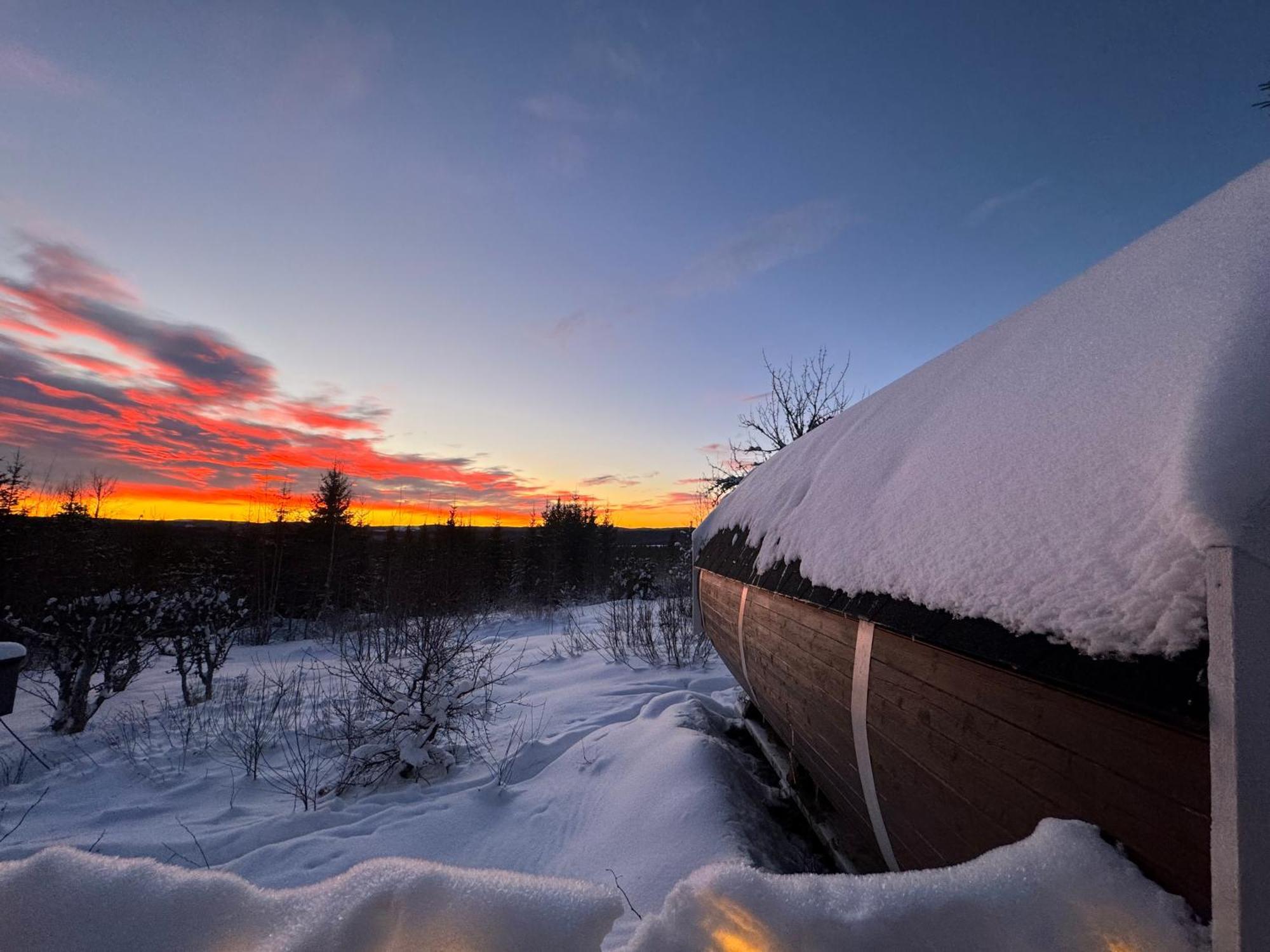 Forest Cabin With Stunning Mountain View & Sauna Torsby Luaran gambar
